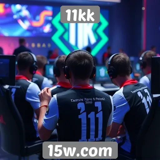 Desempenho de 11kk em torneios de eSports